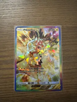 Fan Art Pokemon TCG Pocket Pikachu EX Holo SIR | Shining Revelry - Image 1