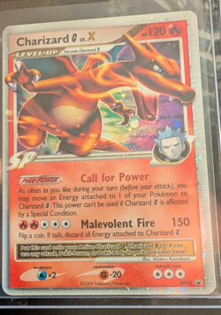 2009 Pokemon Charizard LV. X DP45 Diamond and Pearl Black Star Promo - Image 3