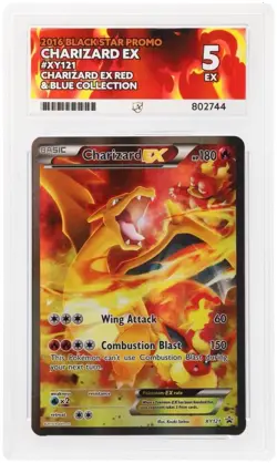 ACE 5 Charizard EX XY121 | XY Black Star Promo | Pokemon TCG Card - Image 1