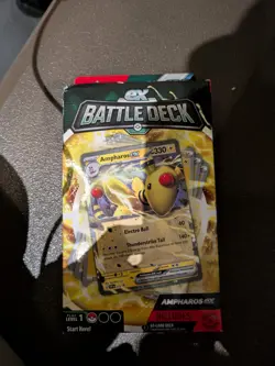 Pokemon Ampharos ex Battle Deck Factory Sealed - Image 1