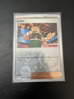 Pokemon Judge Professor Program Promo - SVI 176/198 - Image 1