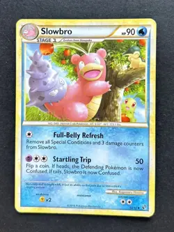 Pokemon TCG Slowbro H&S Undaunted 38/90 Regular Uncommon - Image 1