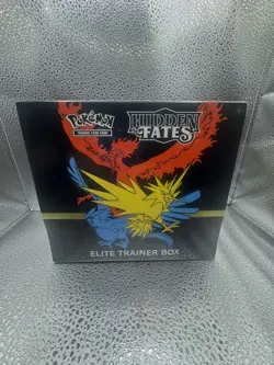 Pokemon TCG Sun & Moon Hidden Fates Elite Trainer Box ETB New Sealed - Image 1