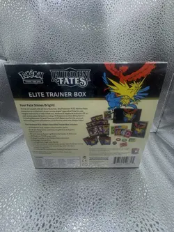 Pokemon TCG Sun & Moon Hidden Fates Elite Trainer Box ETB New Sealed - Image 4