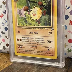 Primeape 18/18 2001 Southern Islands PSA 8 Pokemon Vintage WotC New Cert - Image 4