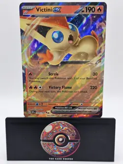 Victini ex 033/197 - S&V: Obsidian Flames Double Rare - Pokemon TCG - Image 1