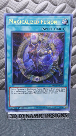 | Yugioh Magicalized Fusion MP20-EN245 1st Prismatic Secret Rare NM- 🔥 | - Image 1