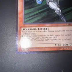YUGIOH ELEMENTAL HERO STRATOS OP09-EN001 ULTIMATE - Image 5