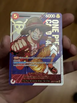 Monkey D Luffy One Piece ST21-014 3rd Anniversary Treasure Campaign Non-serial - Image 1