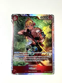 Hibari OP11-010 A Fist of Divine Speed One Piece - English Near Mint SR Foil - Image 1