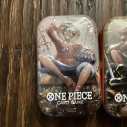 One Piece TCG Tin Vol. 2 (TS-02, OP13) New Factory Sealed Monkey Luffy New - Image 1