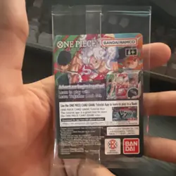 SEALED One Piece CCG Monkey D. Luffy Promo Holo College Basketball 5000p Card - Image 2