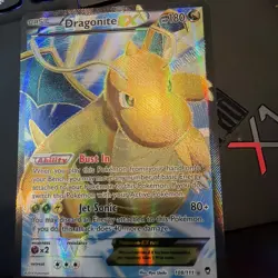 Dragonite EX 108/111 Furious Fists XY Full Art Holo Ultra Rare Pokemon Card - Image 1
