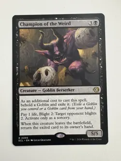 Champion of the Weird MTG Magic the Gathering Card NM Near Mint ECL - Image 1