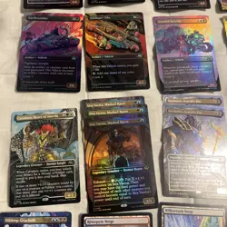 59 Card Aetherdrift Lot, 24R, 8M, All Holos And Borderless - MTG - Image 5