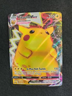 Pikachu VMAX Vivid Voltage 044/185 Full Art Pokemon Card - Image 1