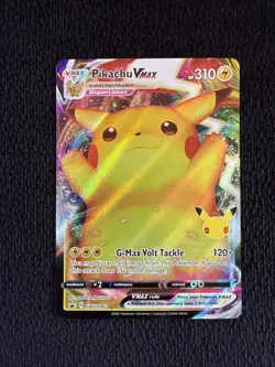 Pikachu VMAX SWSH062 SWSH: Sword & Shield Promo Cards Holo Near Mint - Image 1