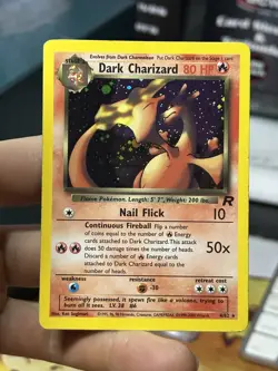#2 Dark Charizard 4/82 Team Rocket 2000 Holo Rare WOTC Pokemon Card TCG - Image 3