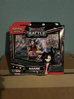 Pokemon TCG Rival Battle Deck Marnie Promo Box - Marnie's Morpeko - Sealed - Image 1