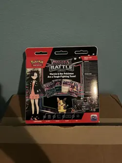 Pokemon TCG Rival Battle Deck Marnie Promo Box - Marnie's Morpeko - Sealed - Image 2