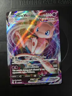 Pokemon Mew Vmax 114/264 Ultra Rare Fusion Strike - NM - Holo - Image 1