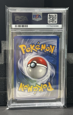 2004 POKEMON EX TEAM MAGMA VS TEAM AQUA 45 SLOWPOKE-REVERSE FOIL PSA 9 - Image 2