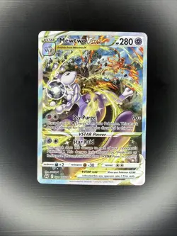 Pokemon Mewtwo VSTAR Ultra Rare Crown Zenith: Galarian Gallery GG44/GG70 - Image 1