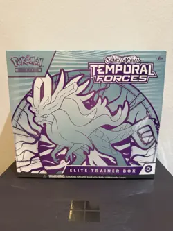 Pokemon TCG Scarlet & Violet Temporal Forces Elite Trainer Box ETB Walking Wake - Image 1