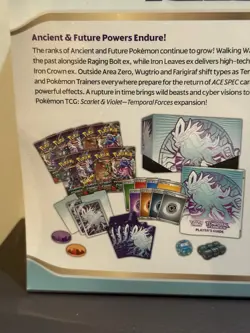Pokemon TCG Scarlet & Violet Temporal Forces Elite Trainer Box ETB Walking Wake - Image 4