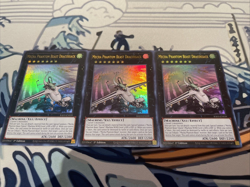 Yugioh Mecha Phantom Beast Dracossack Ultra Rare RA03-EN039 x3 Near Mint 1st Ed - Image 1