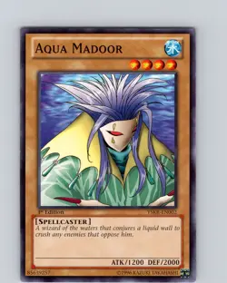 Yu-Gi-Oh TCG Aqua Madoor YSKR-EN002 1st Edition Regular Common Card NM - Image 1