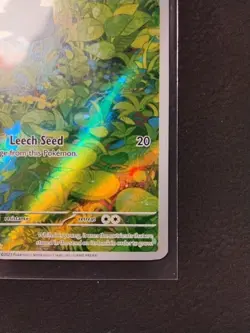 Pokemon TCG Bulbasaur Illustration Rare Card 166/165 SV Scarlet & Violet 151 - Image 4