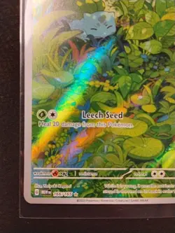 Pokemon TCG Bulbasaur Illustration Rare Card 166/165 SV Scarlet & Violet 151 - Image 5