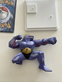 Machoke Figure, Stand & Promo Card Chinese Dream Drawing - Image 5