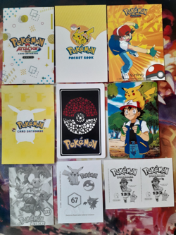 Eevee Fan Art Bundle of 9 Cards + Stickers NOT Official Pokemon PL-NM - Image 2