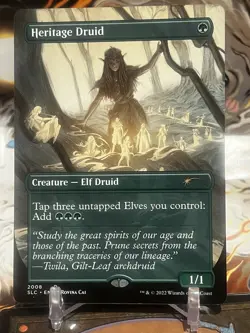 MTG | Heritage Druid [Secret Lair 30th Ann. Countdown Kit] NF - Image 1