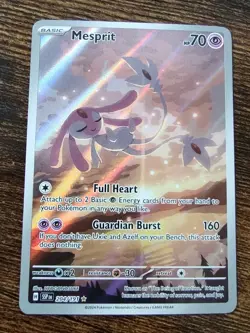 Mesprit 204/191 Illustration Rare Pokemon TCG Surging Sparks MINT - Image 1