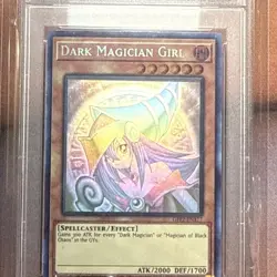 2022 Yu-Gi-Oh! GFP2 1st Edition Ghost Dark Magician Girl #GFP2-EN177 PSA 9 MINT - Image 2
