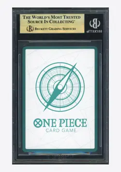 One Piece BGS10 PRISTINE Don!! Card 2025 World Final Participation Prize English - Image 2