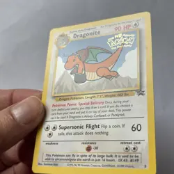 Dragonite black star promo 5 WB movie LP pokemon card - Image 5