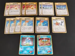 Pokemon Cards Japanese Misty's Tentacruel Tear Wrath Old back lot Hanada eb247 - Image 1