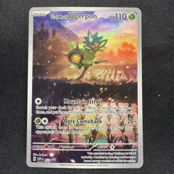 Teal Mask Ogerpon - SVP123 Twilight Masquerade ETB Promo Pokemon - Image 1