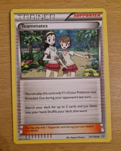Pokemon TCG Primal Clash Teammates Trainer Card (141/160) - Image 1