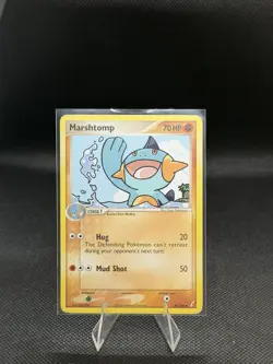 Pokemon TCG Crystal Guardians Marshtomp #38/100 Regular Uncommon LP Condition - Image 1