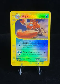 Kingler 15/165 e-Reader Reverse Holo Rare | Expedition Pokemon TCG | LP - Image 1