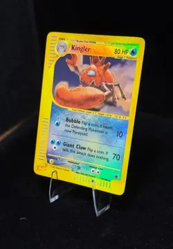 Kingler 15/165 e-Reader Reverse Holo Rare | Expedition Pokemon TCG | LP - Image 3