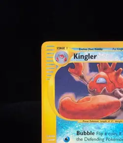 Kingler 15/165 e-Reader Reverse Holo Rare | Expedition Pokemon TCG | LP - Image 5