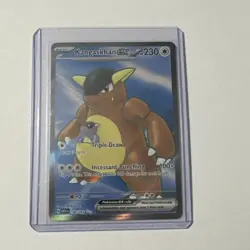 Pokemon Kangaskhan EX TCG Scarlet & Violet Holo Ultra Rare Card 190/165 - Image 1
