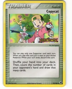 Copycat Stamped Reverse Holo Pokemon TCG Dragon Frontiers 73/101 HP - Image 1
