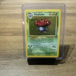 Vileplume Pokemon Card TCG 15/64 Jungle Set Unlimited Holo - Image 1